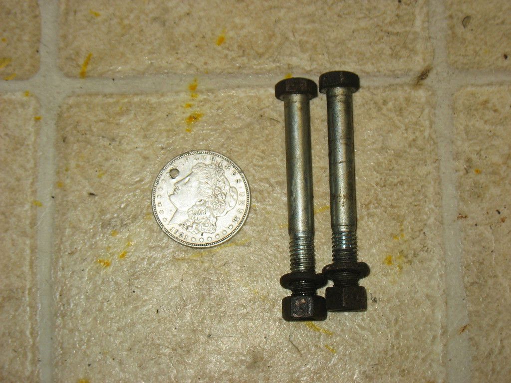 86 CUSHMAN 22HP TRUCKSTER BRAKE MASTER CYLINDER MOUNTING BOLTS 