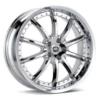 20 ENKEI Chrome LF 10 LUXURY Wheel/Rim 20 x 8.5 40mm 5x114.3