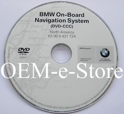 OEM 2007 2008 BMW 328i 328xi 335i 335d 335xi xDrive Navigation DVD Map 