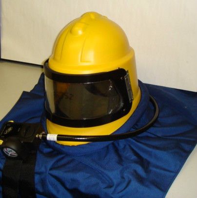 SCORPION SHOTBLAST BLAST CLEANING HELMET SANDBLASTING ABRASIVEsimilar 