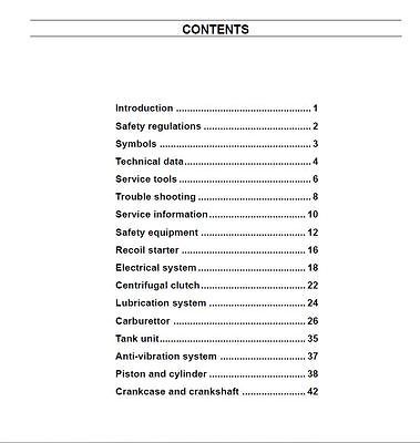 husqvarna chainsaw 362xp 365 372xp service shop manual time left