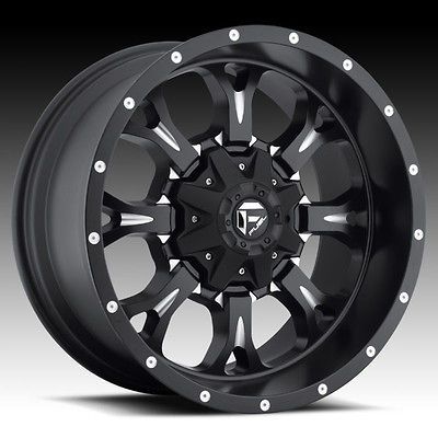 20 FUEL OFF ROAD KRANK RIMS W/ 35X12.50X20 FEDERAL COURAGIA MT 35 