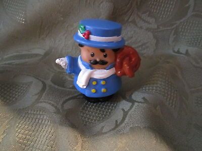 Fisher Price Little People Christmas tree lightning park pretzel man 