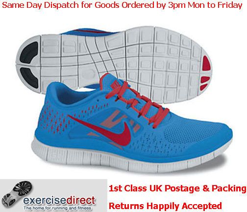 Nike Free Run+ 3 Mens Barefoot Style Running Shoes 510642 403