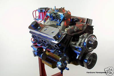 Small Block Chevy Engine 383ci 475hp / 500tq Pro Street Complete Turn 