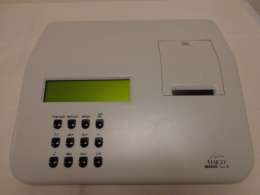 maico ma640 serie ii audiometer working condition 
