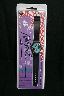 1991 Neil Gaiman * SIGNED * SANDMAN ~ DEATH Wrist Watch MINT MIP 