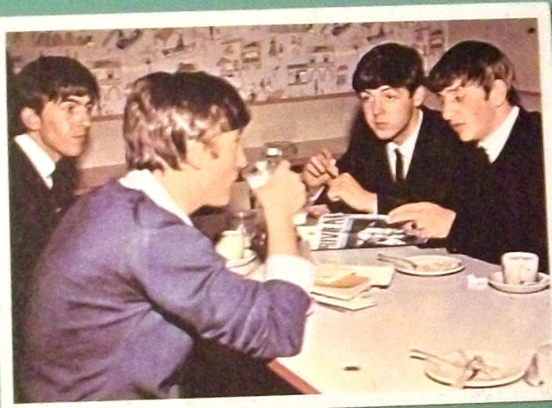 vintage 964 topps beatles diary trading cards 41a time left