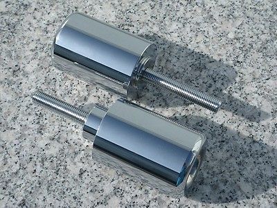 1993 1999 honda cbr 900rr 900 rr chrome frame sliders