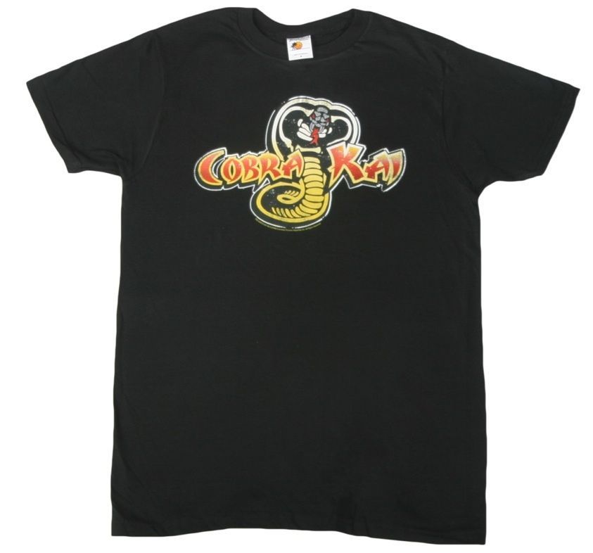 New Authentic Karate Kid Cobra Kai Sweep The Leg Mens T Shirt Size 