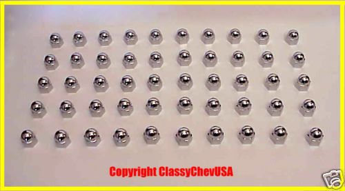 50 flathead v8 headbolt nut chrome covers for ford time