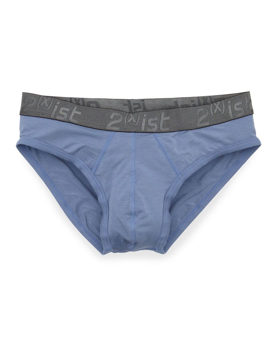 ist Underwear Modal No Show Briefs Chambray