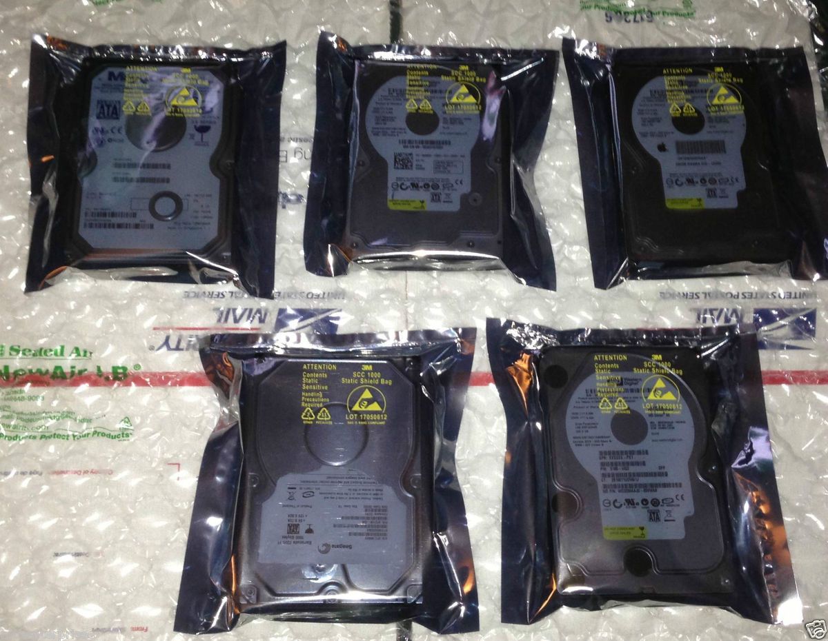 Lot of SATA Hard Drives 1TB 320GB 250GB 200GB All 7200 RPM TESTED 