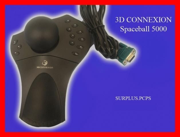 3dconnexion spaceball 3 d cad serial 5000 flx serial