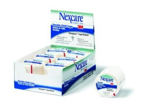 3M Nexcare Durapore Hypoallergenic Latex Free Cloth Medical Tape 1 