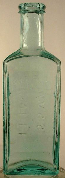 AYERS AGUE CURE LOWELL MASS MA BOTTLE CIRCA 1880