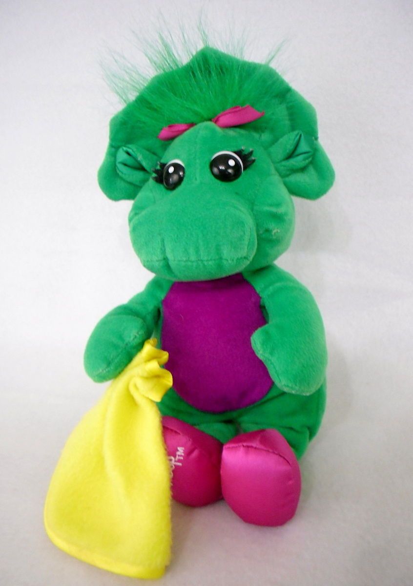 Barney Baby Bop Talking Plush Toy Sings ABC Alphabet Song 11
