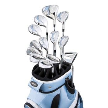 NIB LADY ADAMS IDEA A7OS MIST 13 PIECE WOMENS GOLF CLUB DRIVER WOODS 