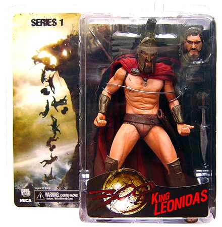 Movie 300 Action Figure NECA King Leonidas Frank Miller