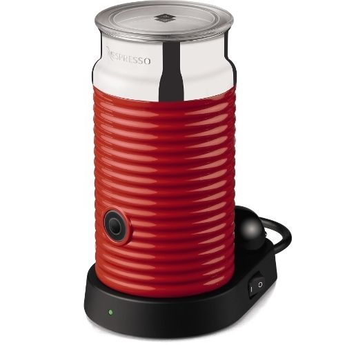 New Nespresso Aeroccino 3 Milk Frother Red