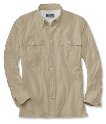 Orvis Open Air Caster Fishing Shirt XXL Khaki New