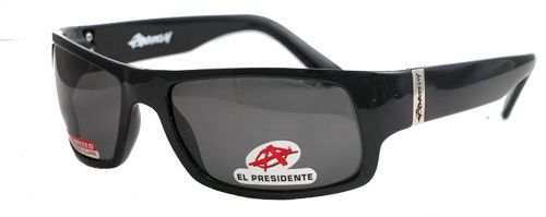 anarchy sunglasses el presidente black polarized new