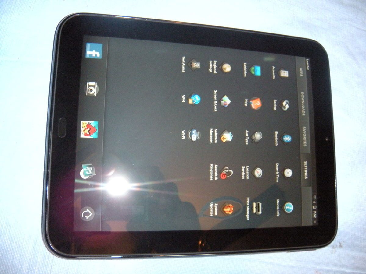 HP TOUCHPAD 32Gb TABLET WIFI 10 BLACK WIFI HP WEBOS NICE