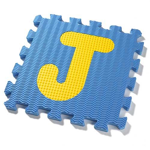 One Step Ahead Foam Puzzle Play Mat with Alphabet Letters and Numbers 