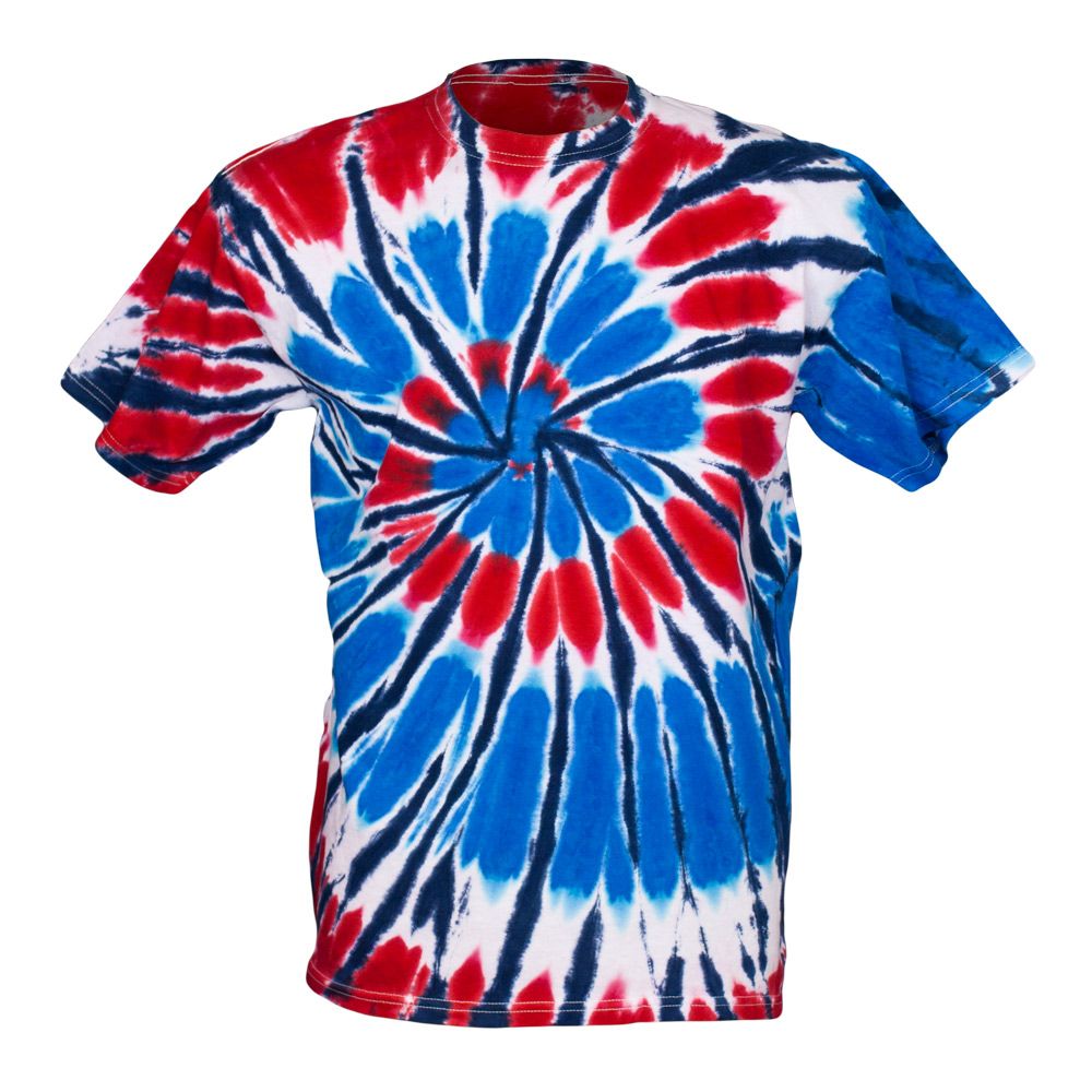 TieDyeKingUSA Tie Dye T Shirt Americana Hippie Tye Die Tshirts USA 