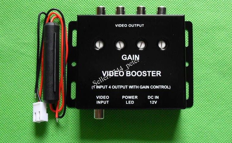 to 4 video amplifier rca splitter new features l easy mounting l rca 