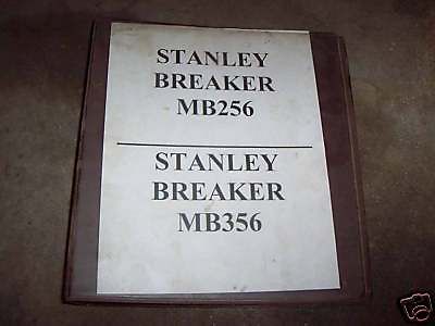 stanley breaker in Heavy Equip. Parts & Manuals