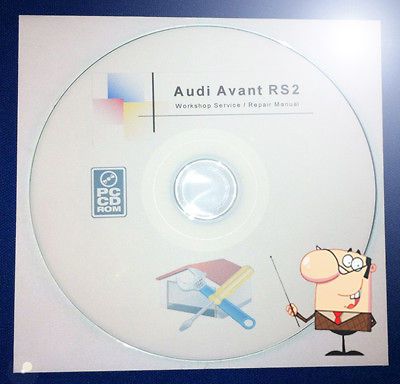audi avant rs2 1994 workshop manual on cd from united
