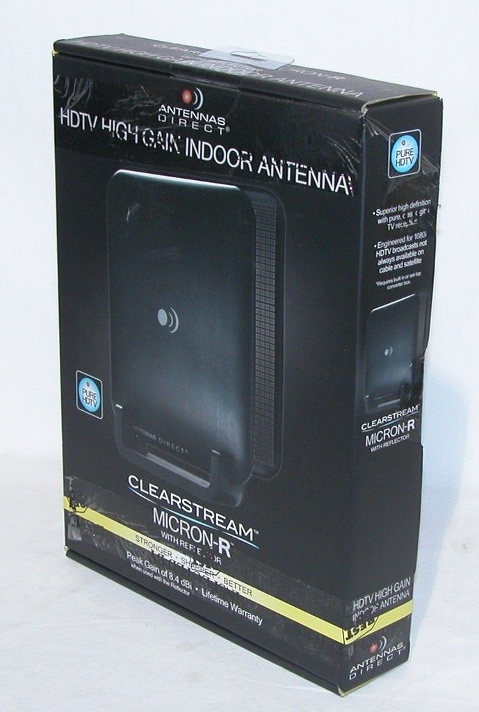 Antennas Direct   Clearstream Micron R Indoor Digital Antenna