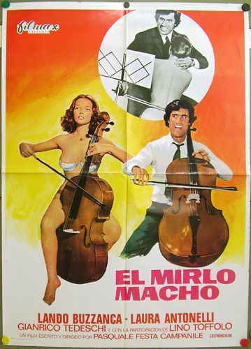 antonelli sexy lando buzzanca rare original spanish one sheet poster