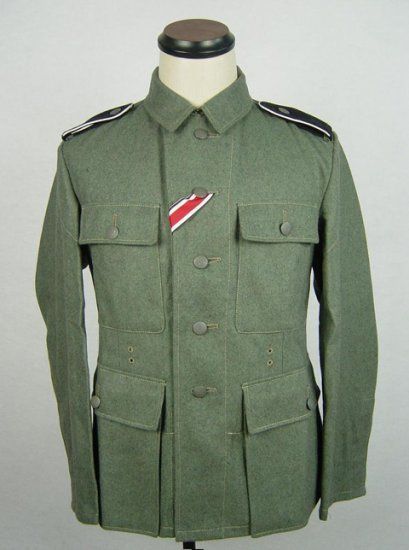 wwii german m43 em wool field grey tunic elite from