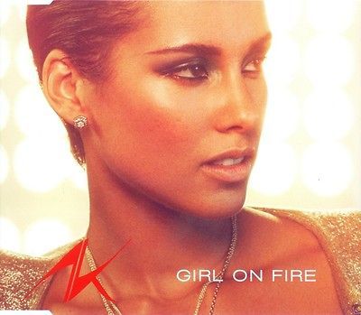 Alicia Keys ‎– Girl On Fire   New German Import CD Single k