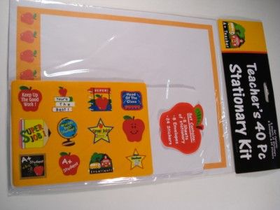 Stationary Kit Teacher Appreciation Gift Thank You Stickers Envelopes 