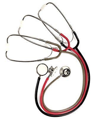 WELCH ALLYN Lightweight Double Head Stethoscope, Velvet Black, 5079 73