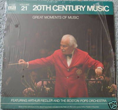 Arthur Fiedler 20th Century Music LP Time Life