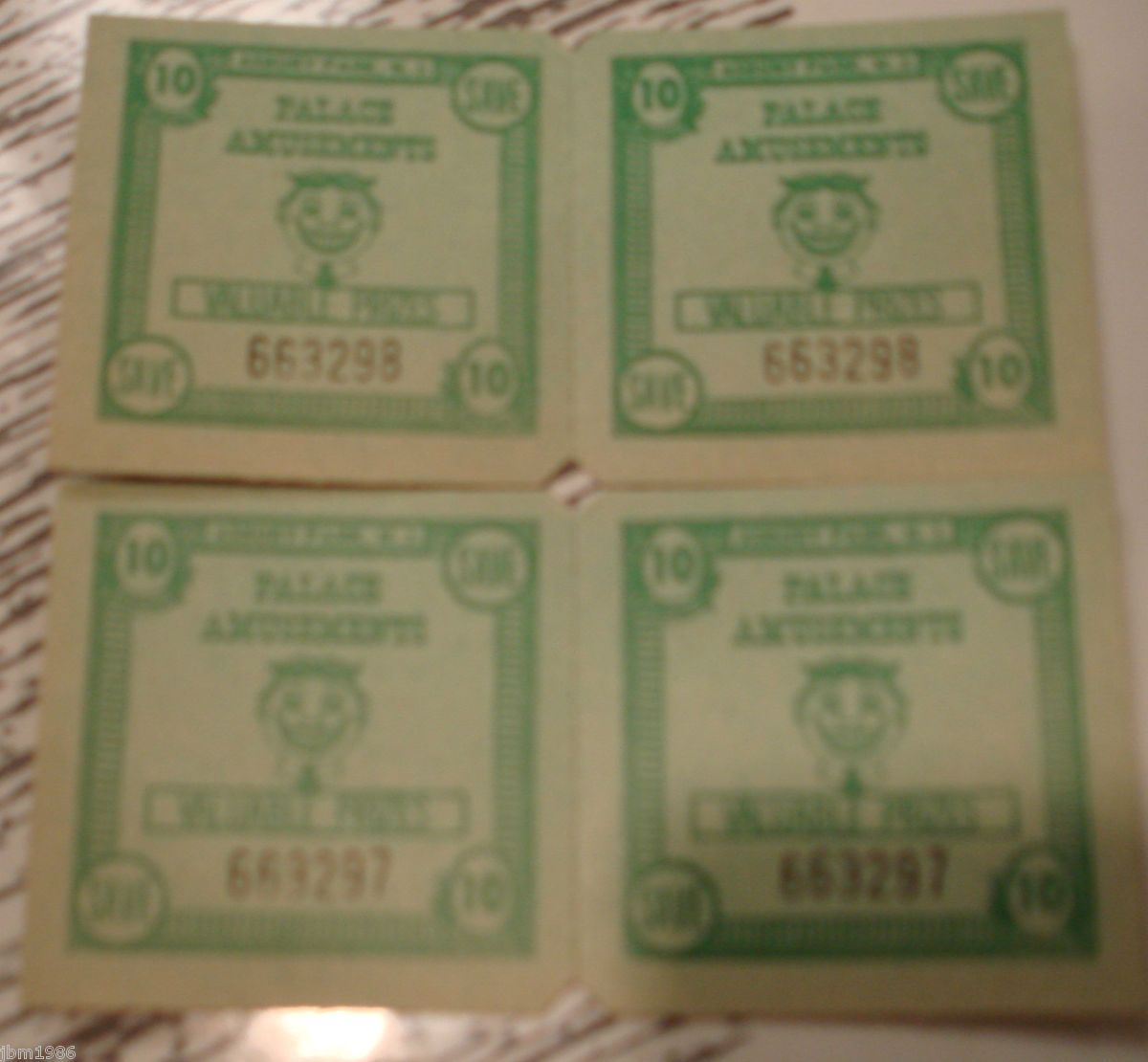 ORIGINAL VINTAGE ASBURY PARK NJ TILLY SHORE PALACE AMUSEMENTS 4 