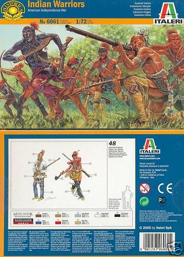 ITALERI 6061 AWI INDIAN WARRIORS 1 72 SCALE