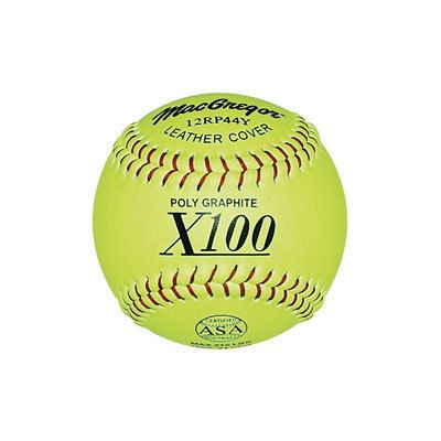 MacGregor X44RP ASA 12 Yellow Softball BS0908 12y