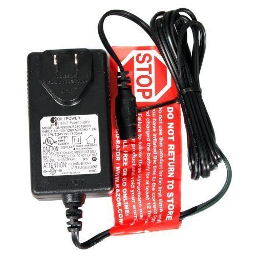 NEW Razor Battery Charger for the e200 e300 PR200 Pocket Mod Sports 