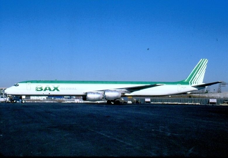 BAX Global Airline DC8 71F N820BX Aircraft Slide