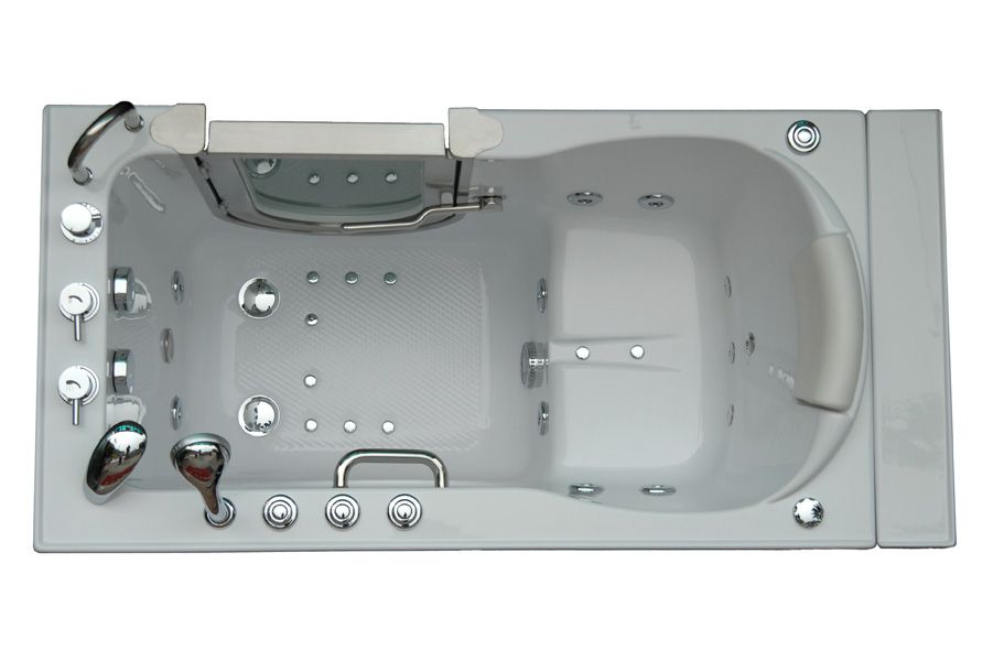 Ellas Deluxe Massage Walk in Bathtub Tub Jacuzzi Hydrotherapy Hydro 