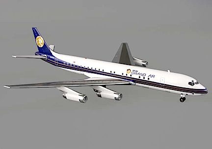 MGM Grand Air Douglas DC 8 62H N801MG 1 200 Scale Diecast