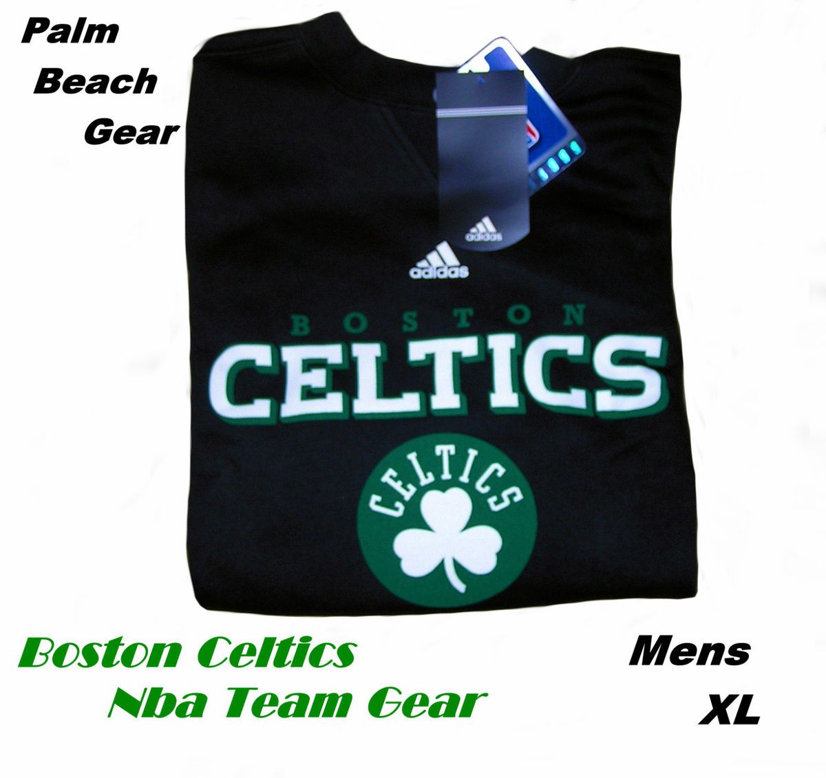 BOSTON CELTICS PRO SERIES CREWNECK SWEATSHIRT.xl.HOT LIST 