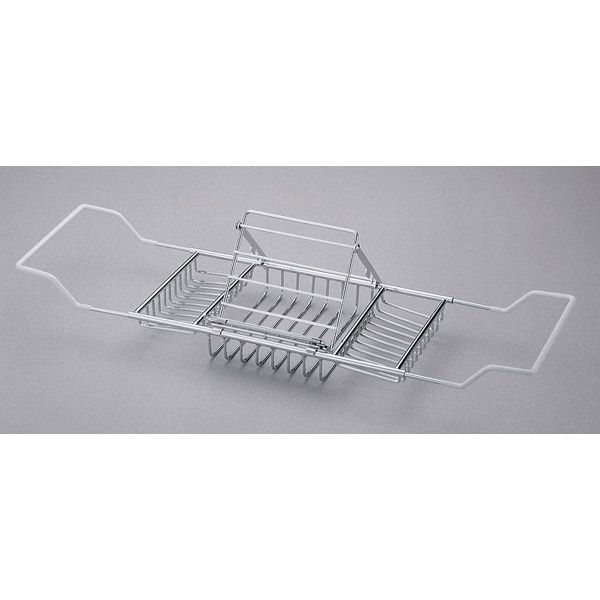 Cheviot Clawfoot Bathtub Caddy with Reading Rack Chrome