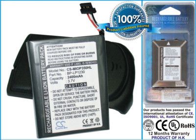 2400mAh GPS Battery for Mio P350 Mio P550 P550M Extende