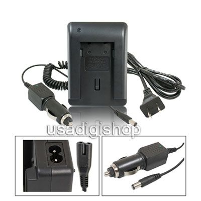 Battery Charger Fit Canon PowerShot SD1000 Digital ELPH